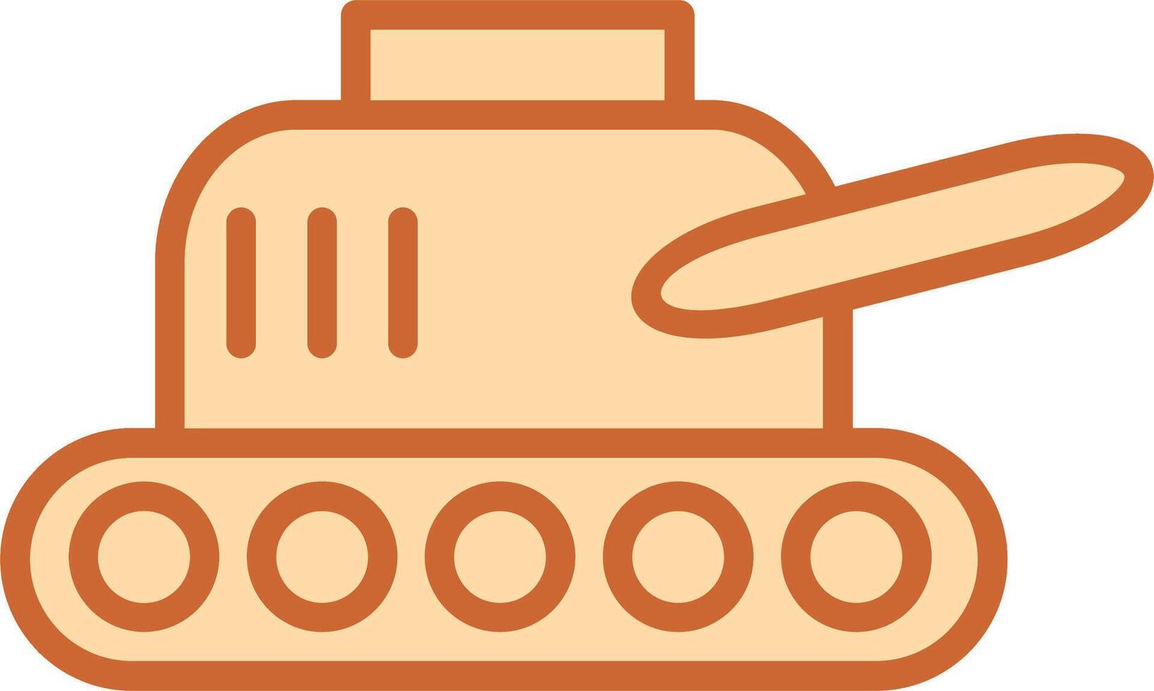 tank exposeren vector icoon