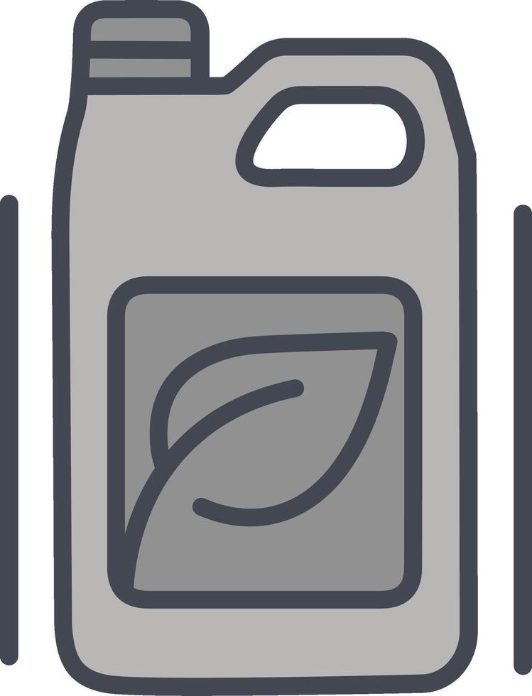 brandstof gallon vector icoon