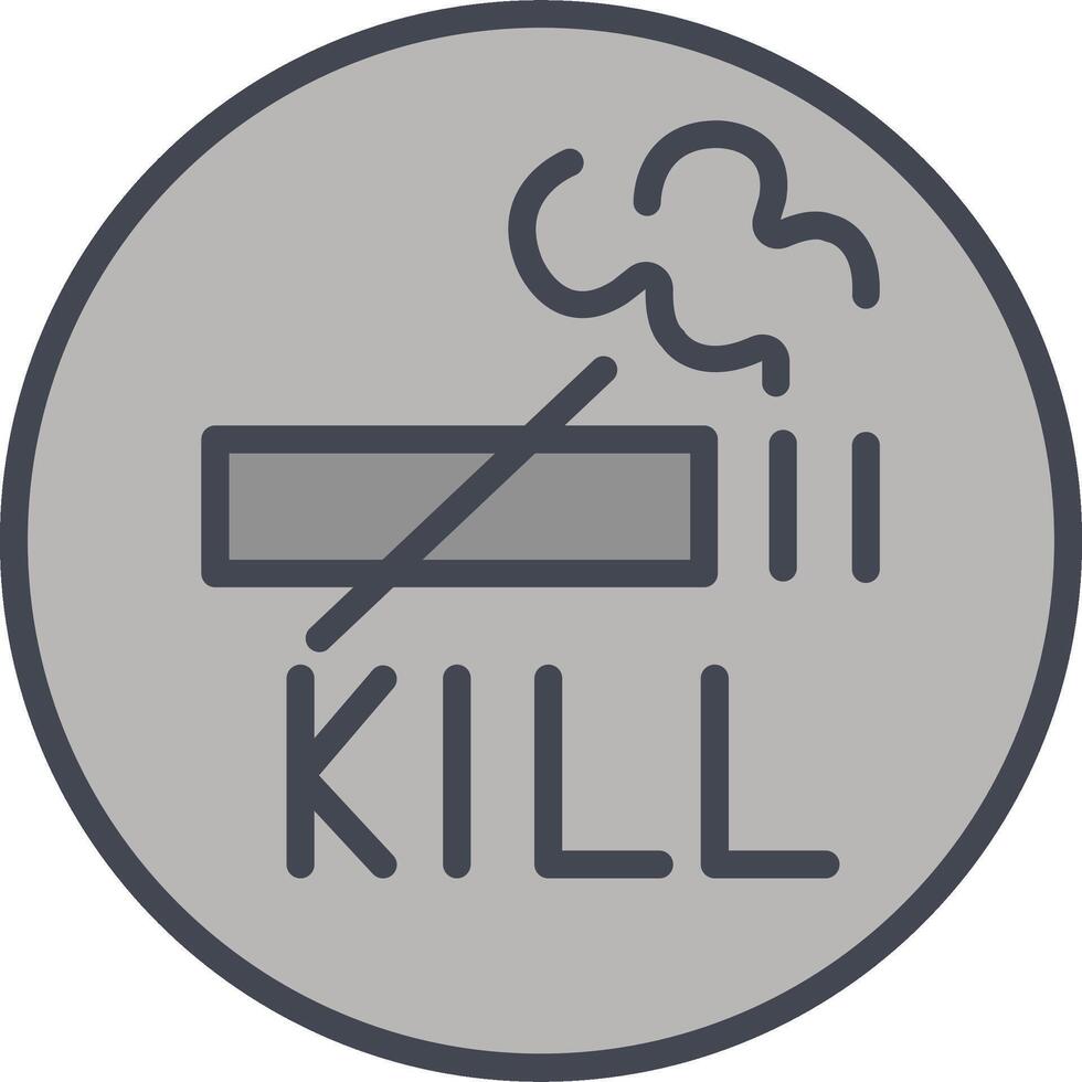 roken doodt vector icoon
