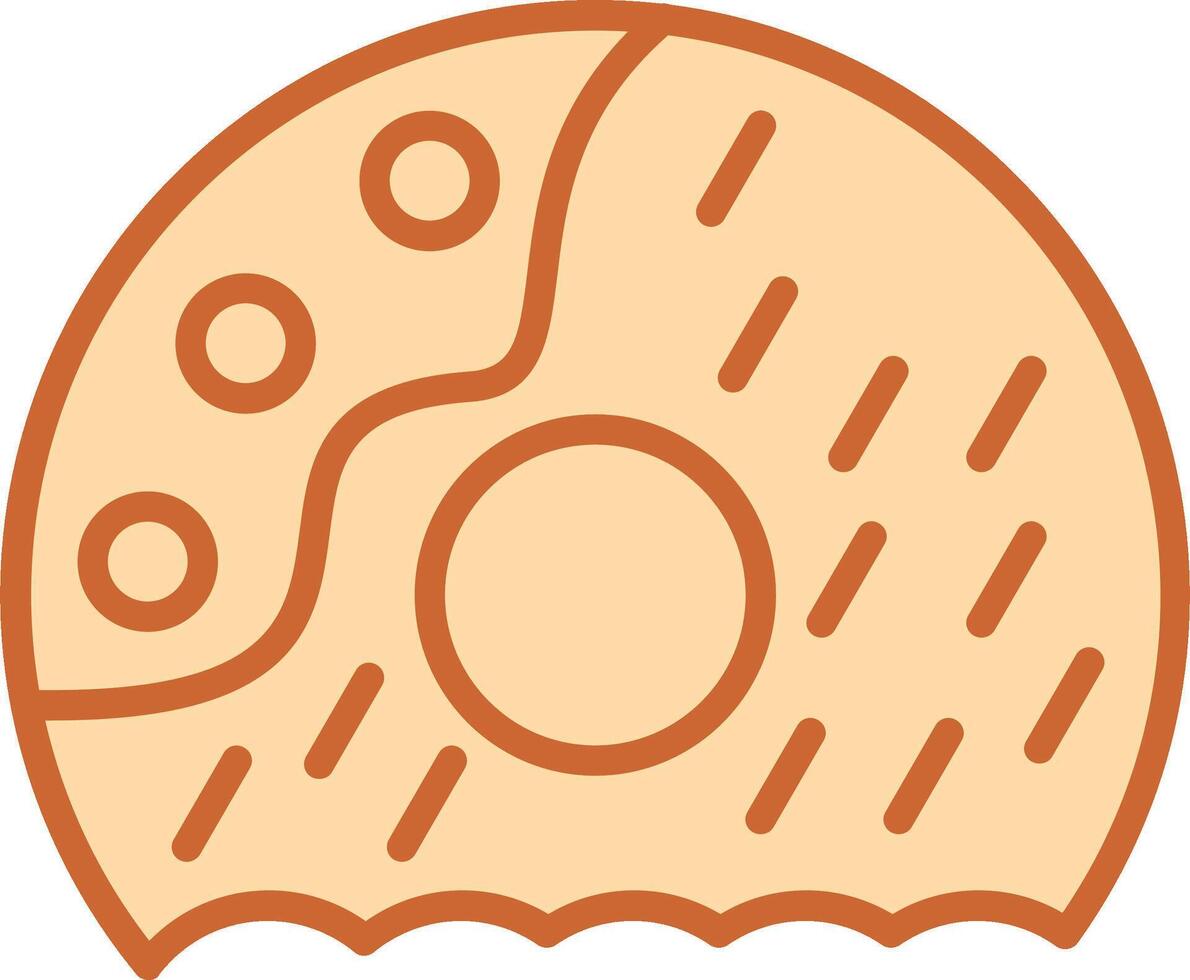 donut vector pictogram