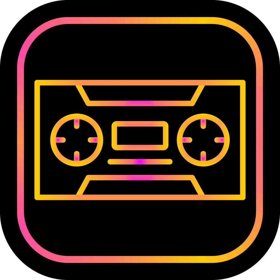 cassette vector icoon