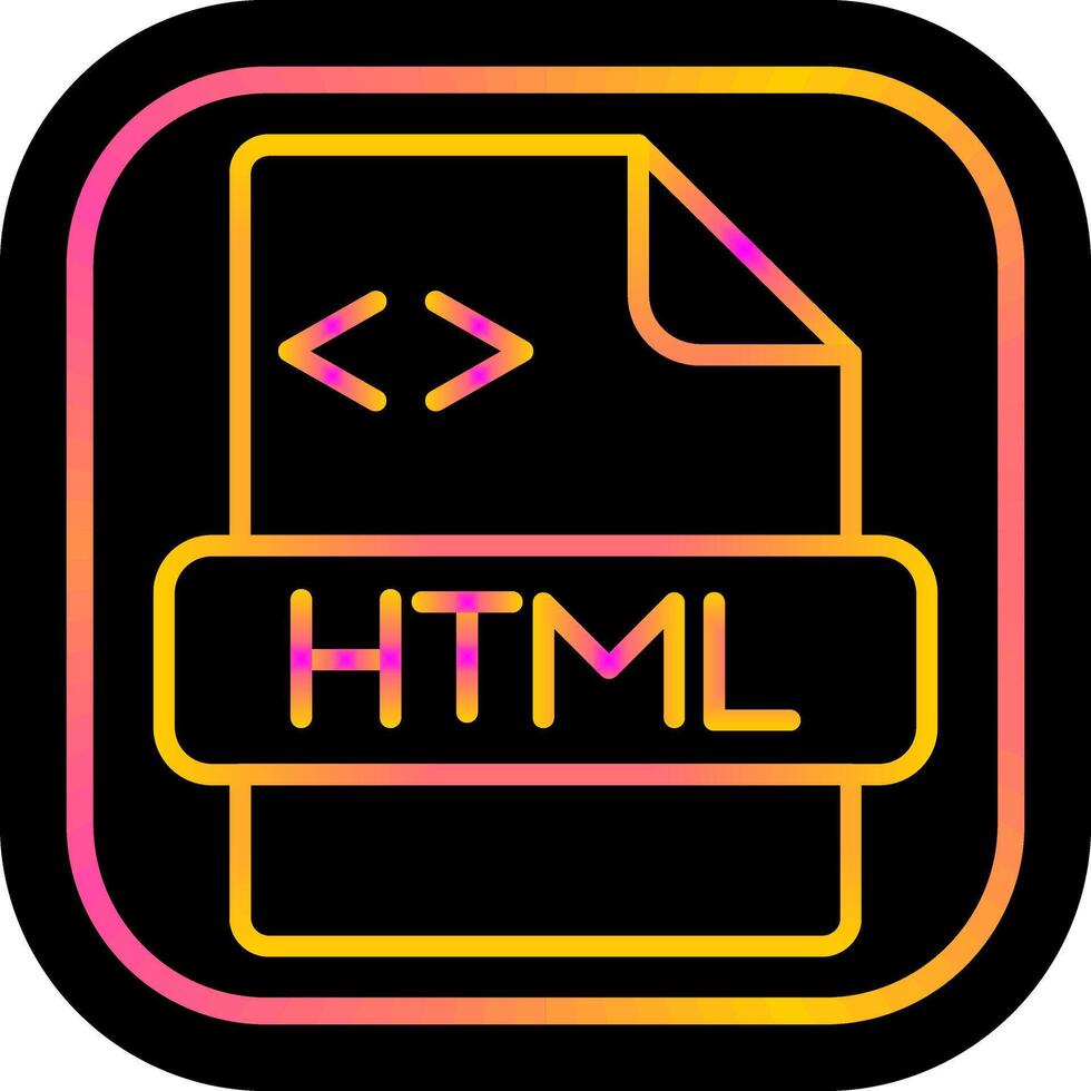 html vector icoon