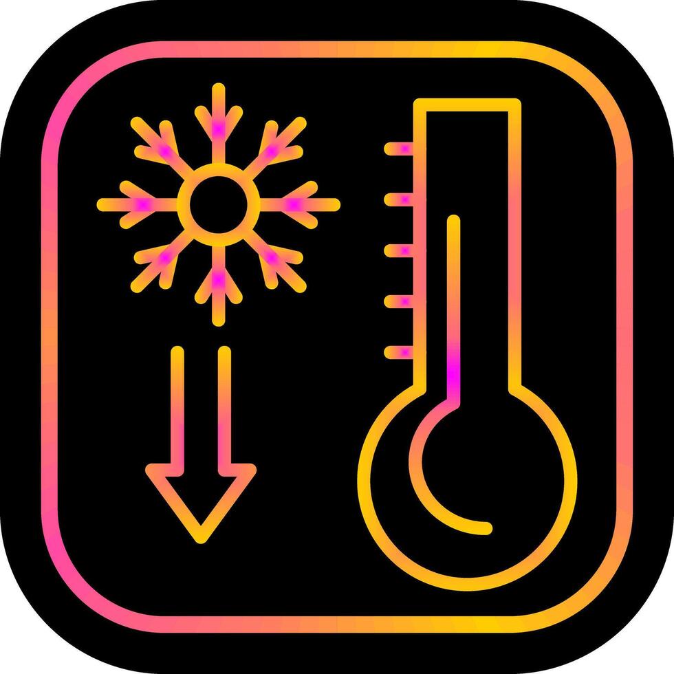 thermometer vector pictogram