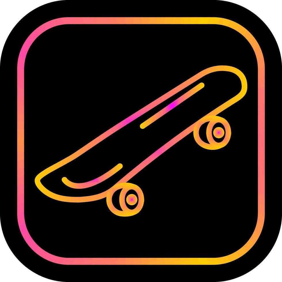 skateboard vector pictogram