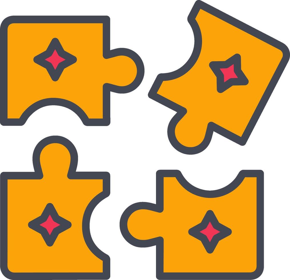 puzzel vector pictogram