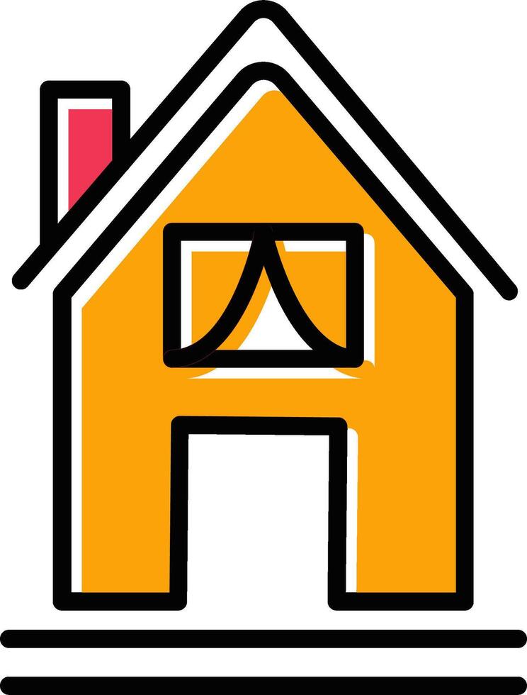 huis vector pictogram