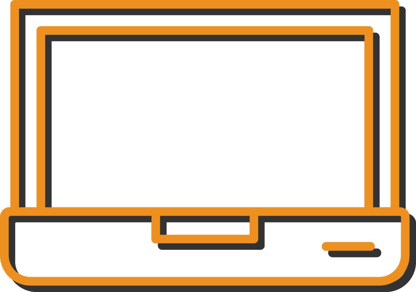 laptop vector pictogram