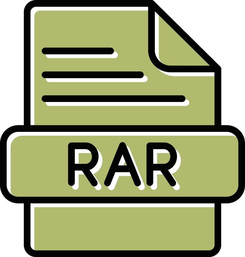 rar vector icoon