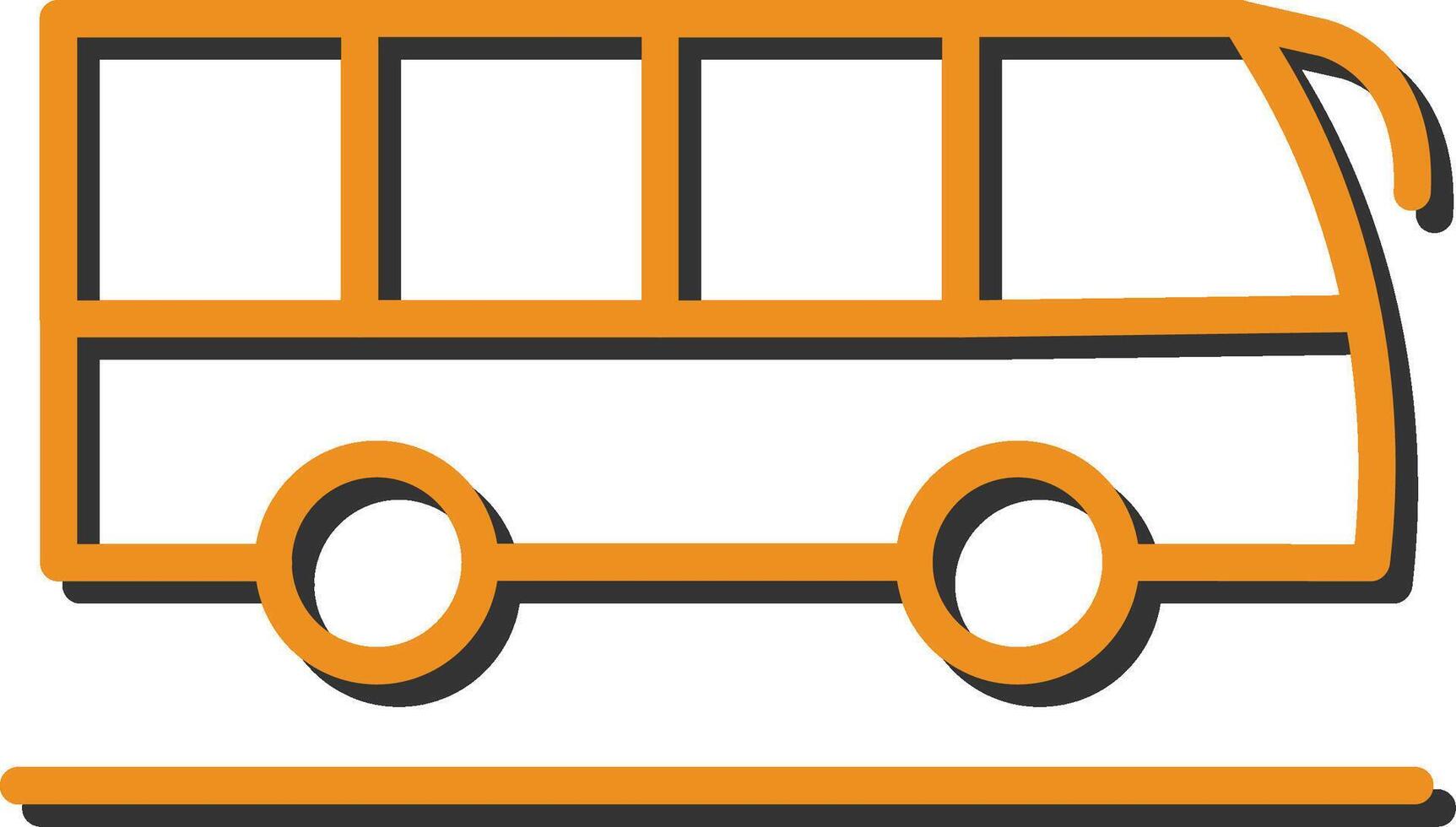 bus vector pictogram