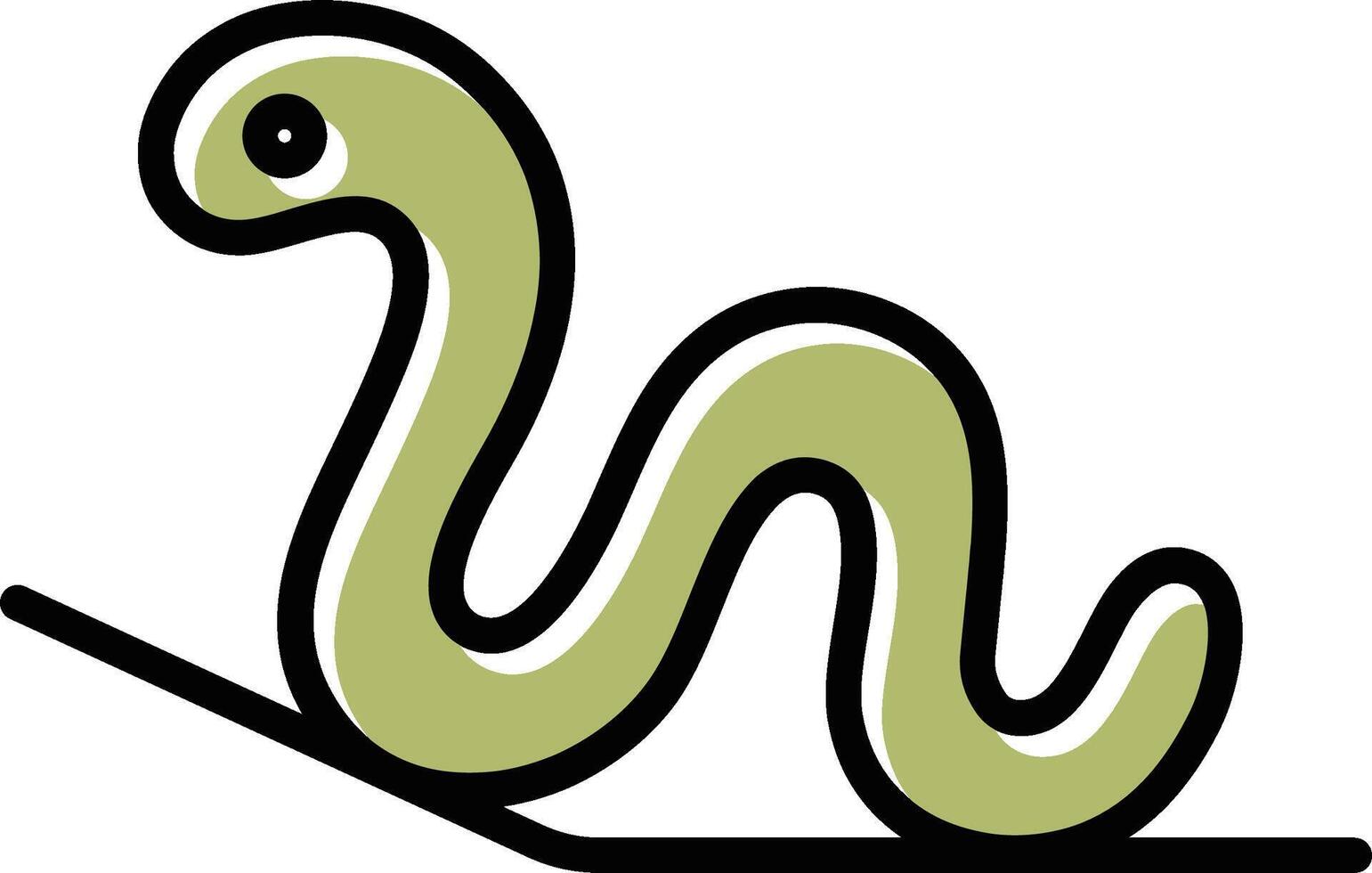 worm vector icoon