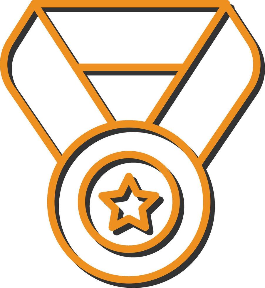 medaille vector pictogram