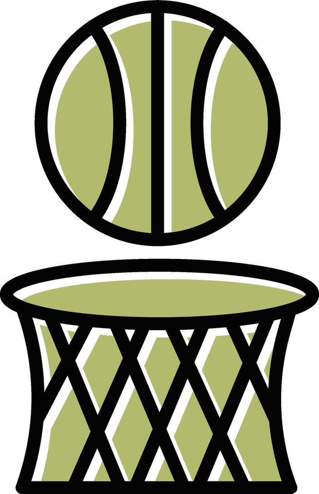 basketbal vector pictogram