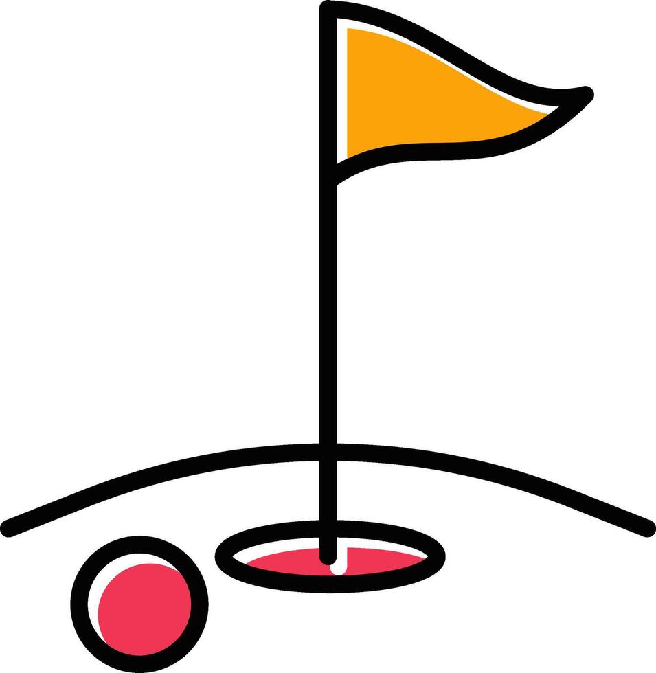 golf vector pictogram