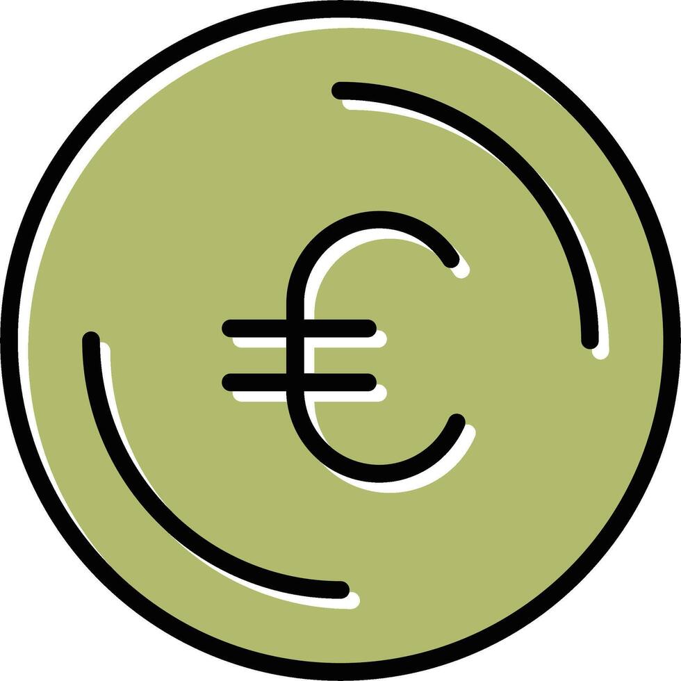 euro symbool vector icoon