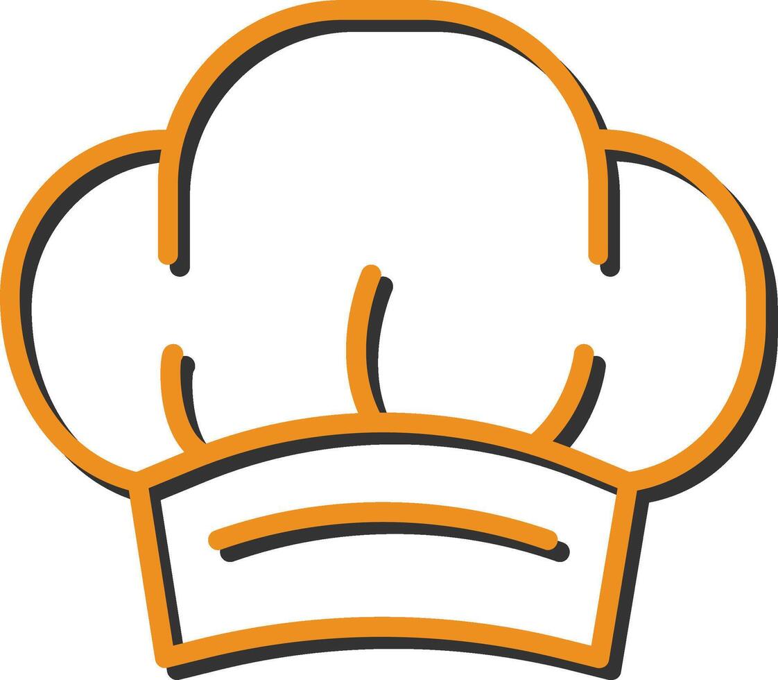 chef hoed vector icon