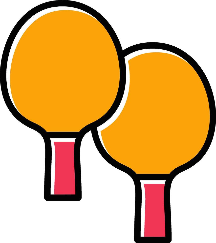 ping pong vector icoon