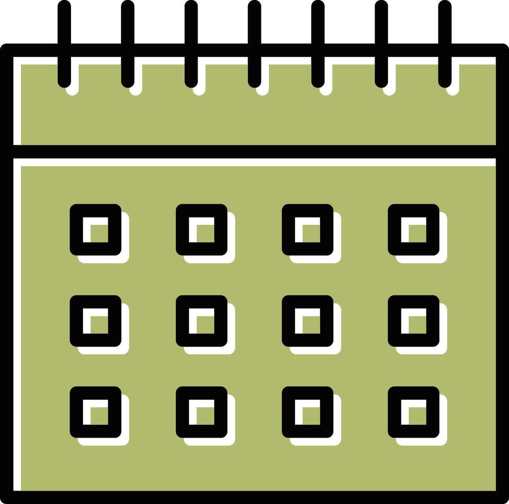 kalender vector pictogram