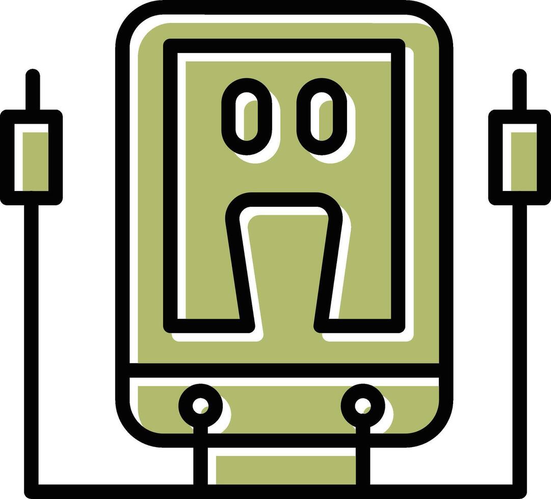 voltmeter vector icoon