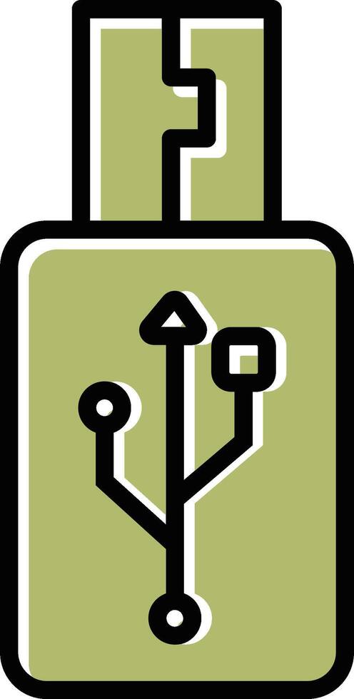 usb vector pictogram