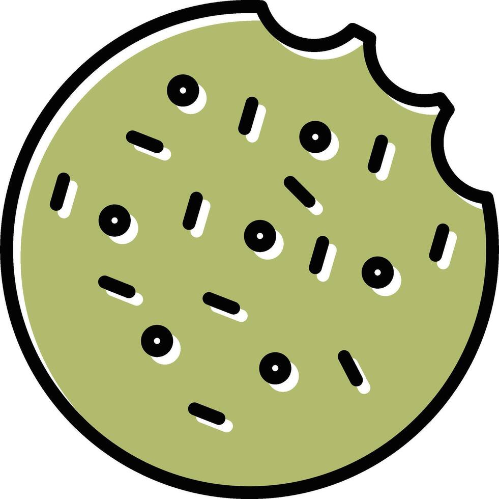 cookie vector icoon