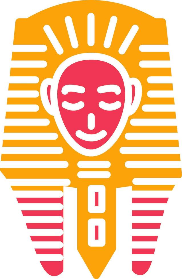 Egyptische gezicht vector icoon