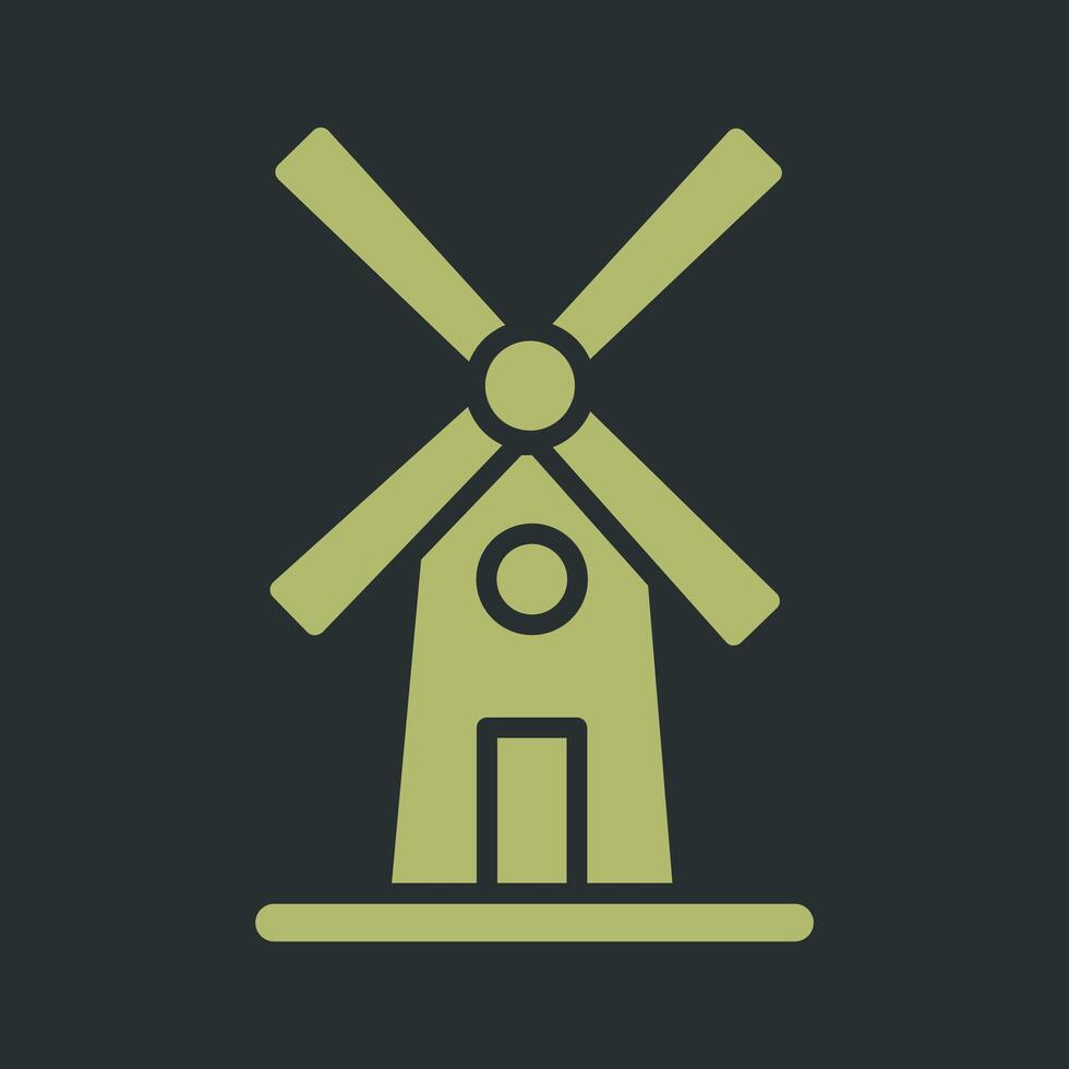 windmolen vector icoon