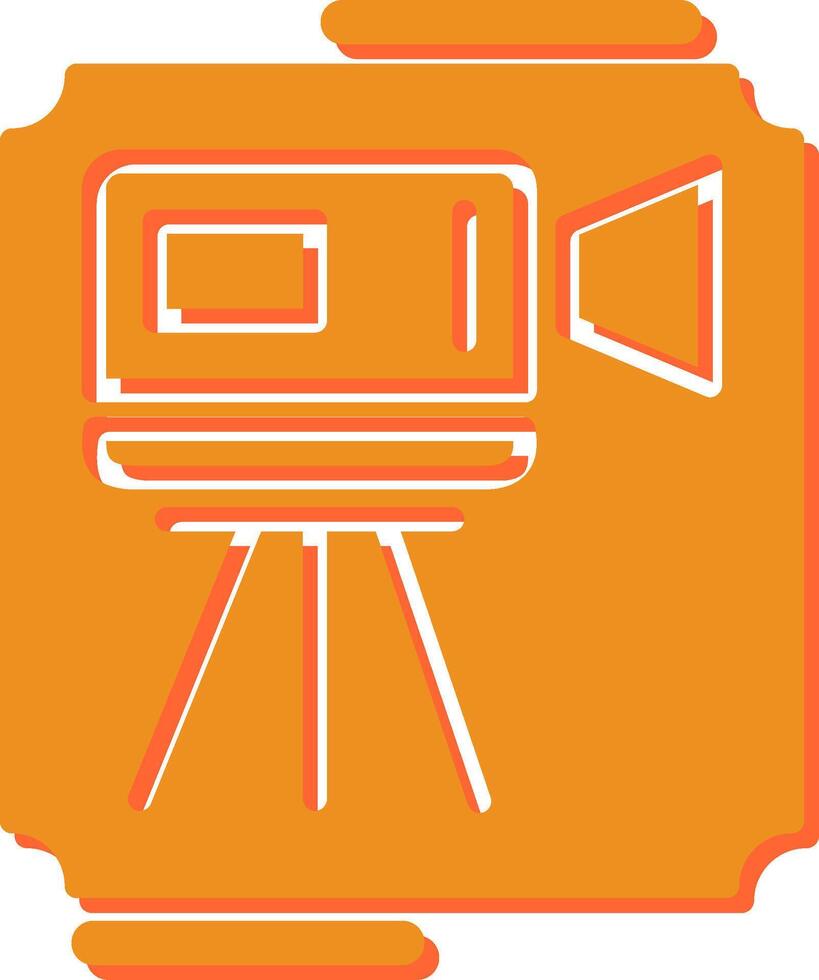 camcorder vector pictogram