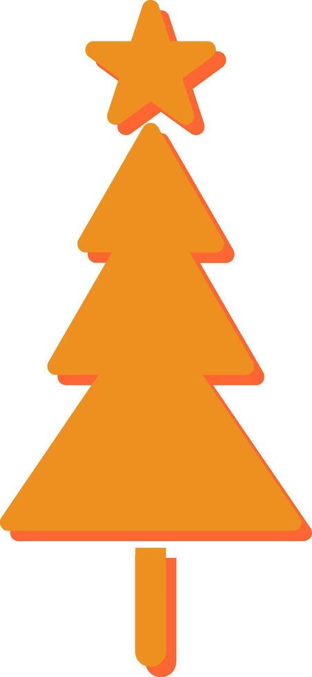 kerstboom vector pictogram