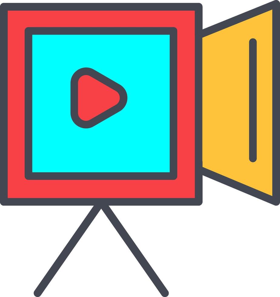 video opname vector icoon