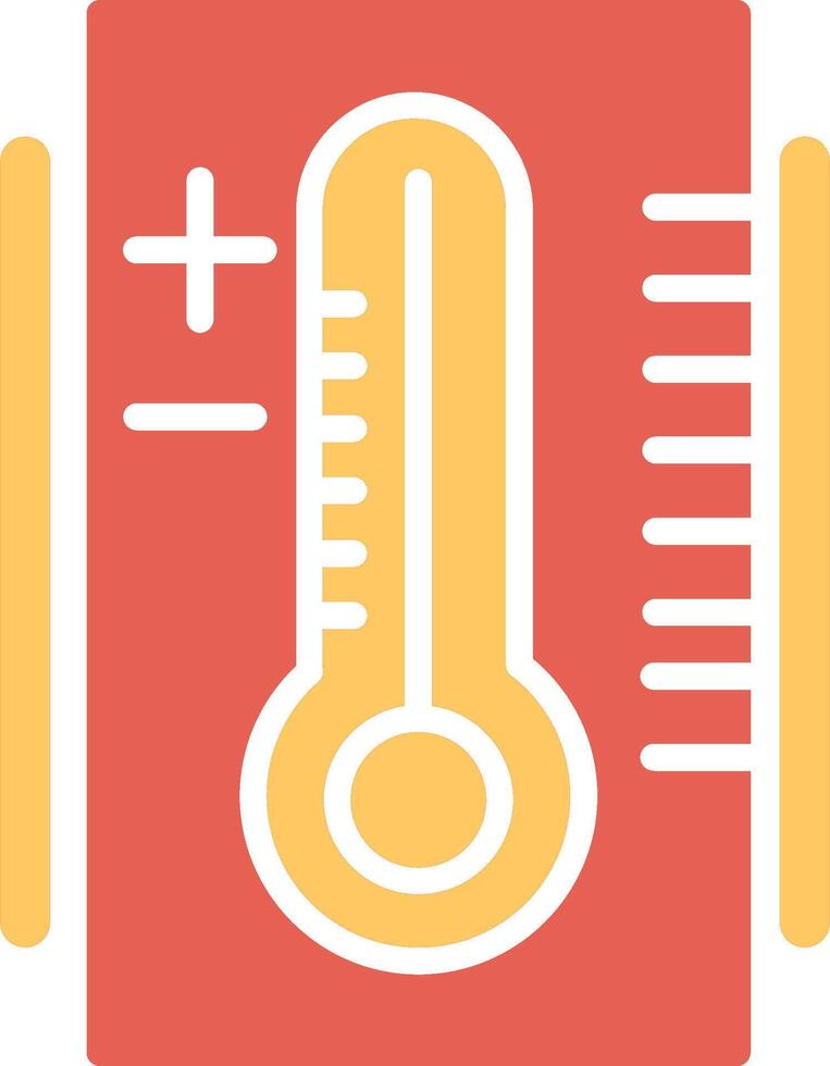 thermometer vector pictogram