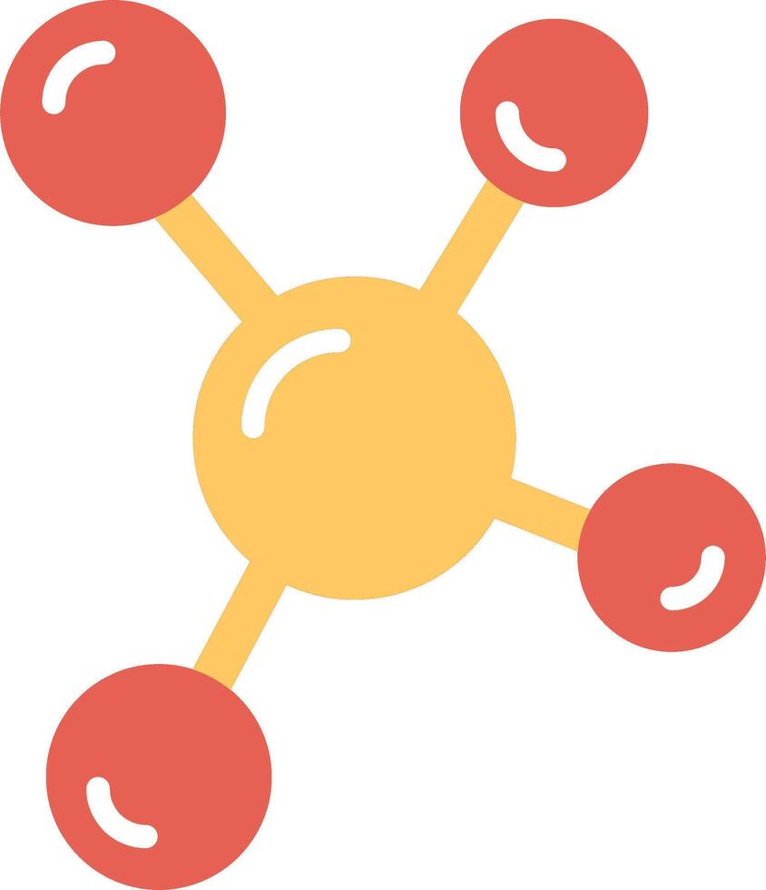 molecuul vector pictogram