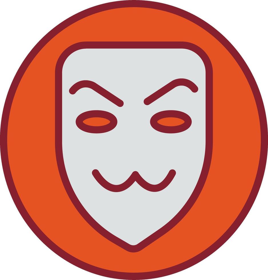 hacker masker vector icoon