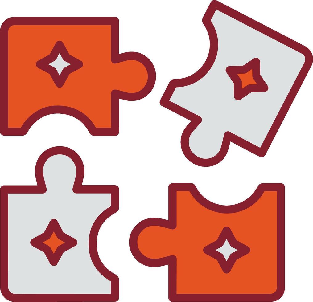 puzzel vector pictogram