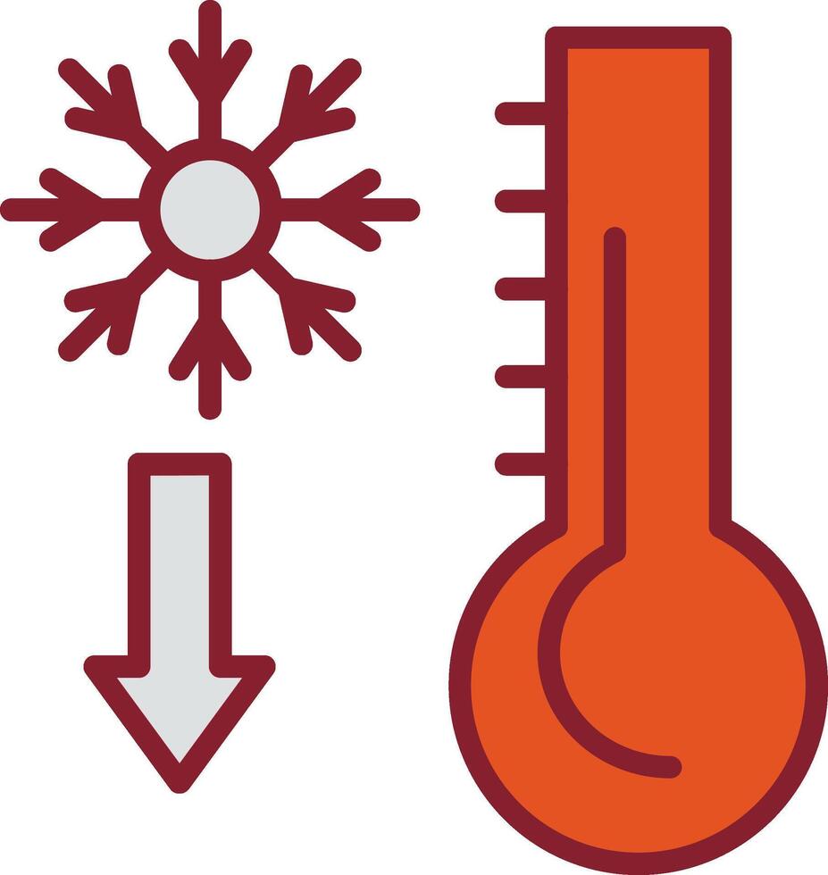 thermometer vector pictogram