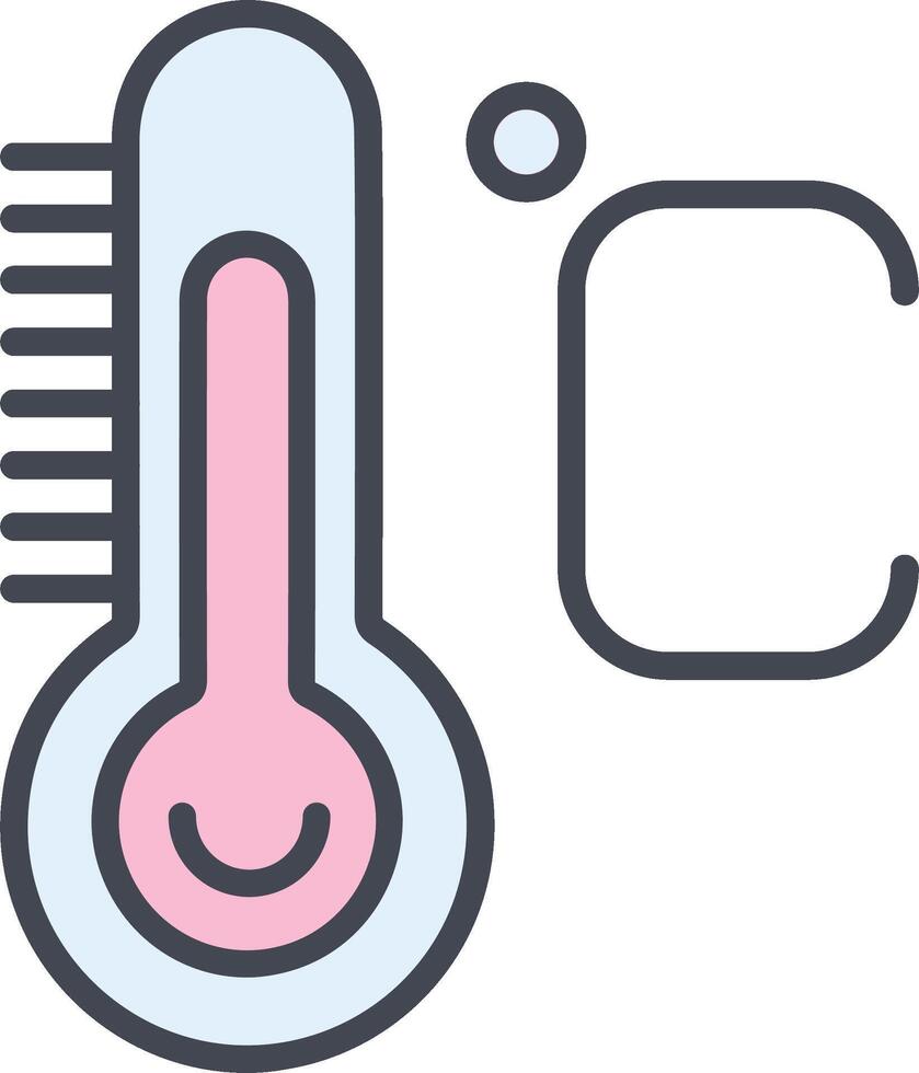 temperatuur vector icoon