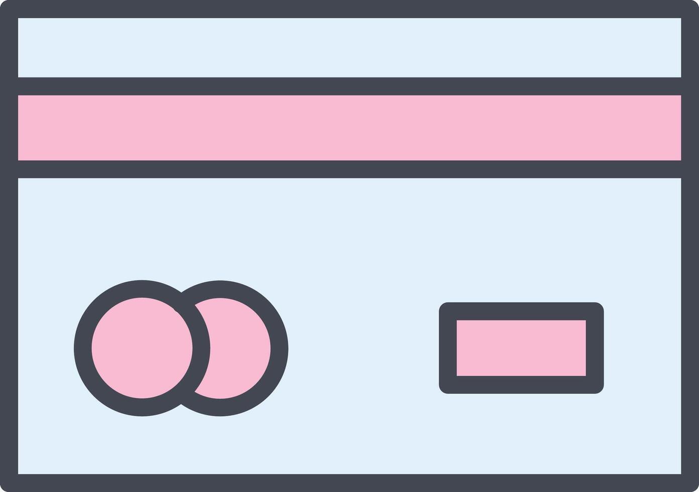 creditcard vector pictogram