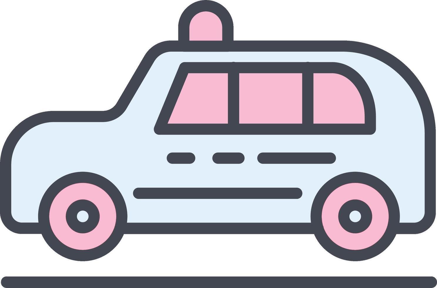 taxi vector icoon