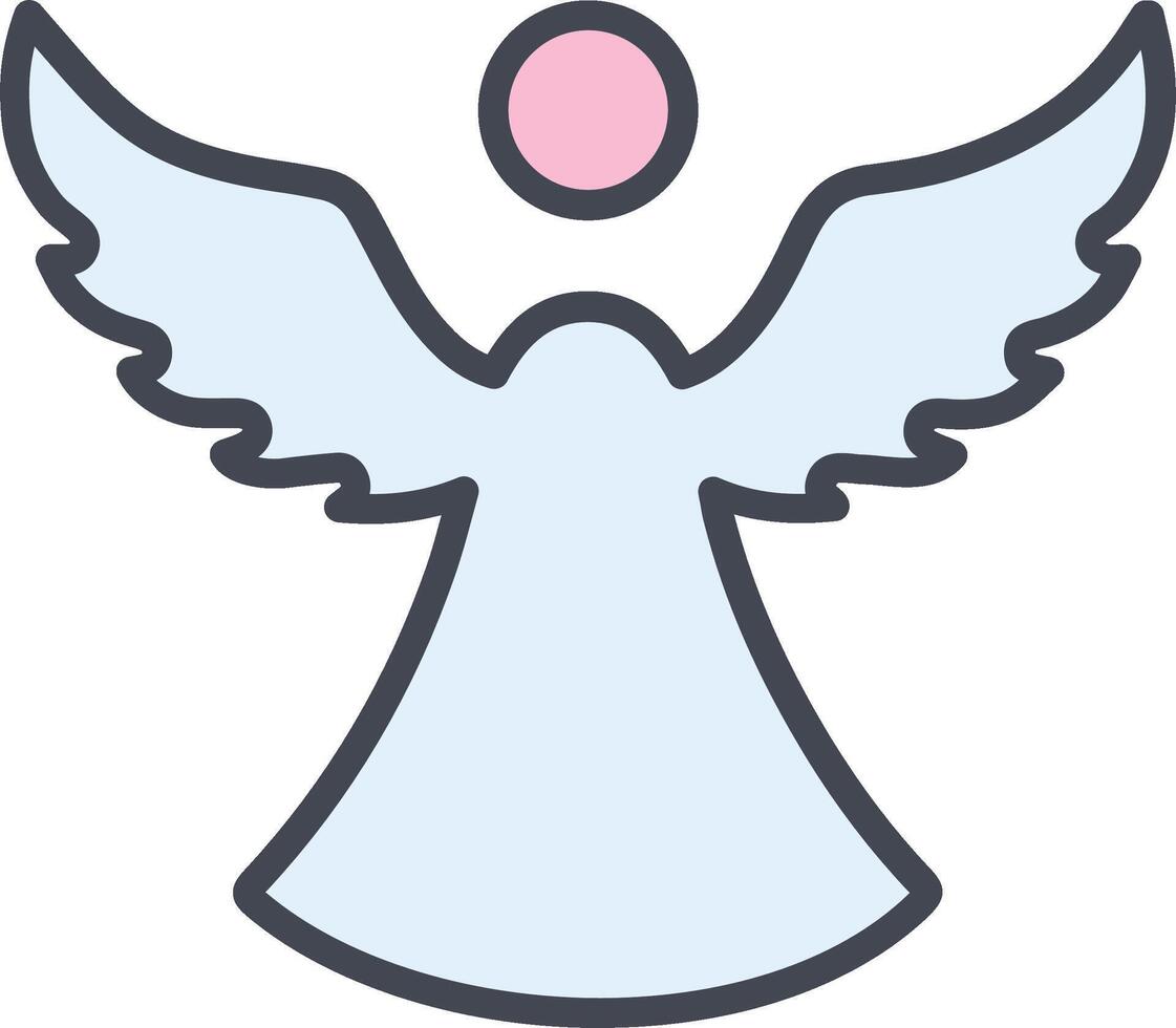 engel vector icoon