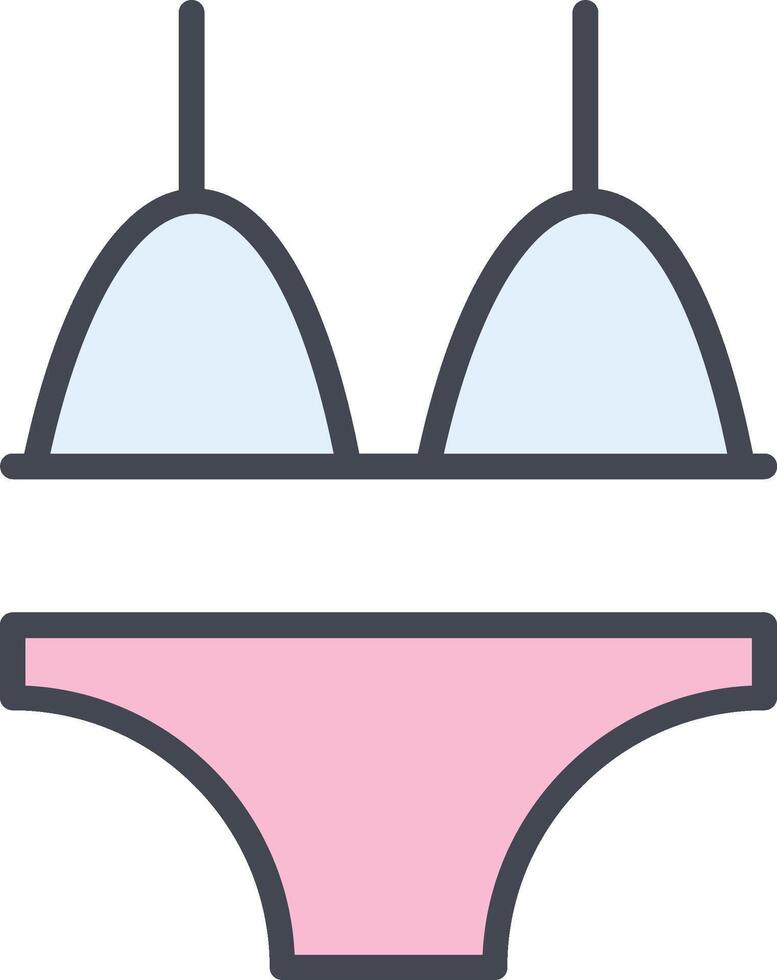 bikini vector icoon