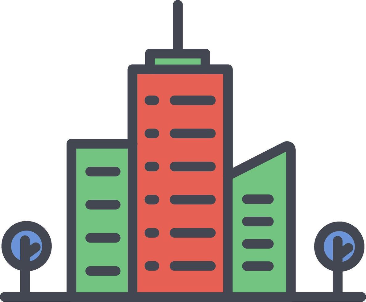 gebouw vector pictogram