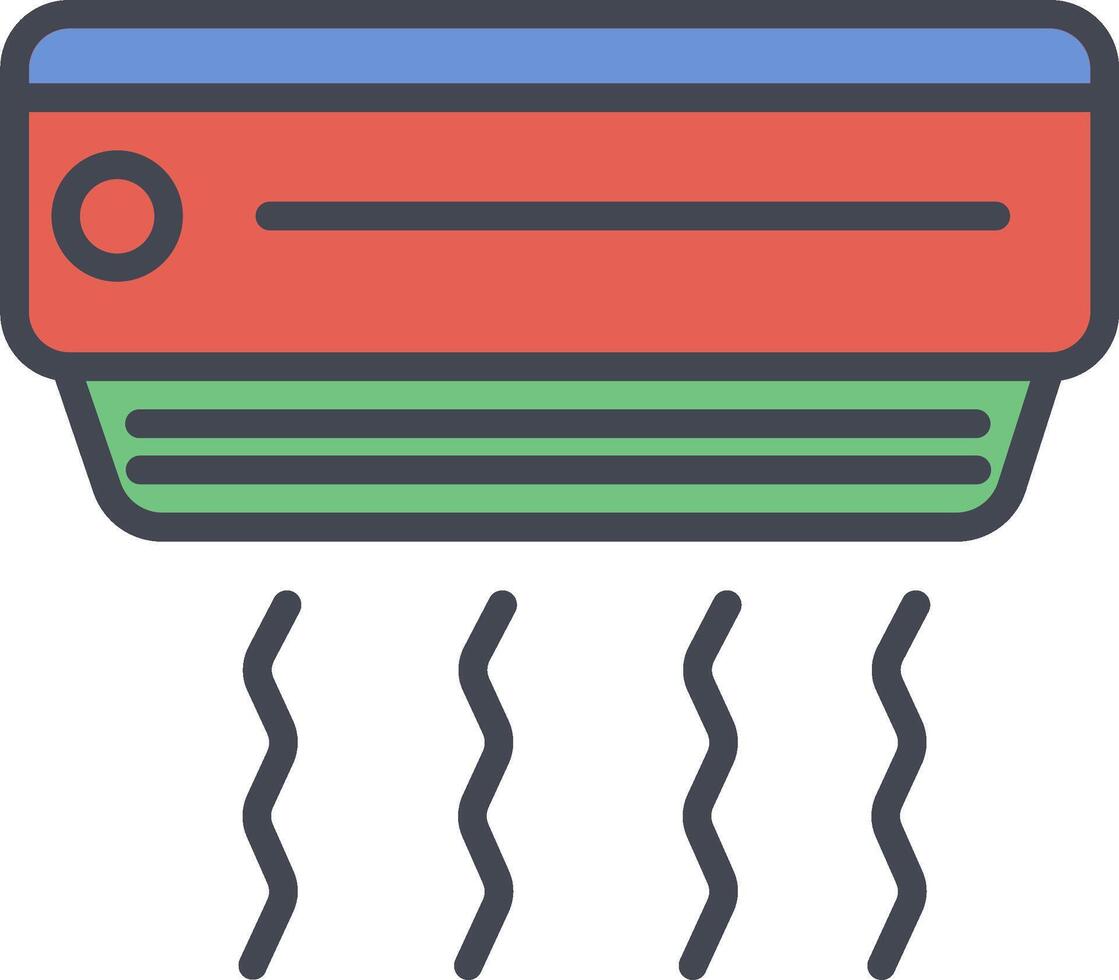 airconditioner vector pictogram