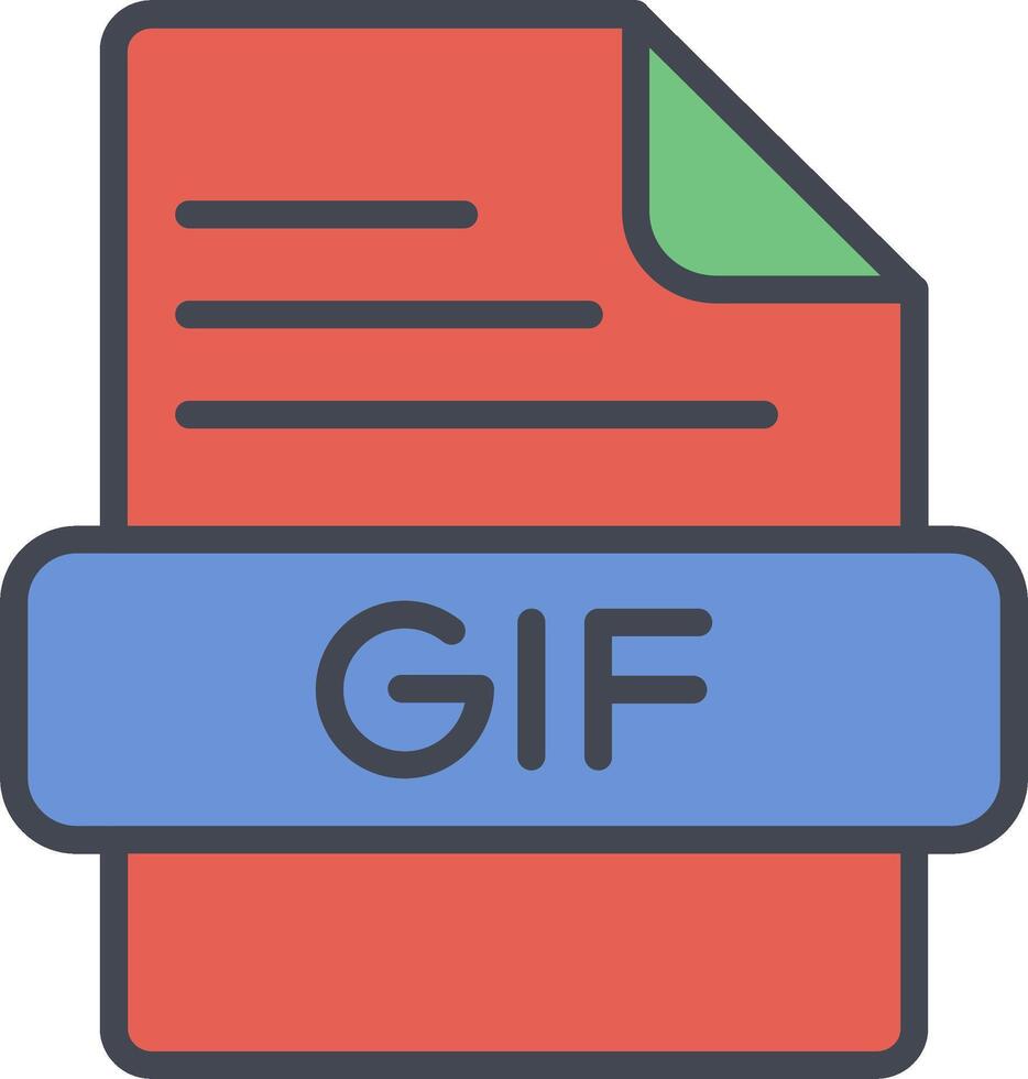 gif vector icoon