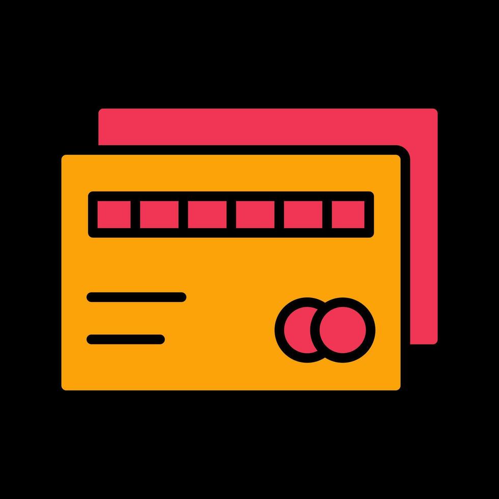 ATM-kaart vector pictogram