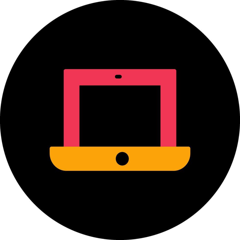 laptop vector pictogram