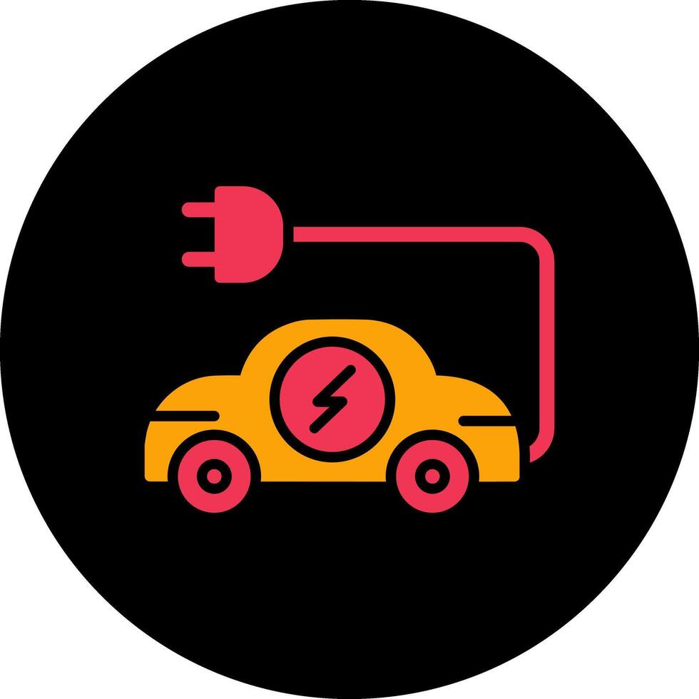 elektrische auto vector icon