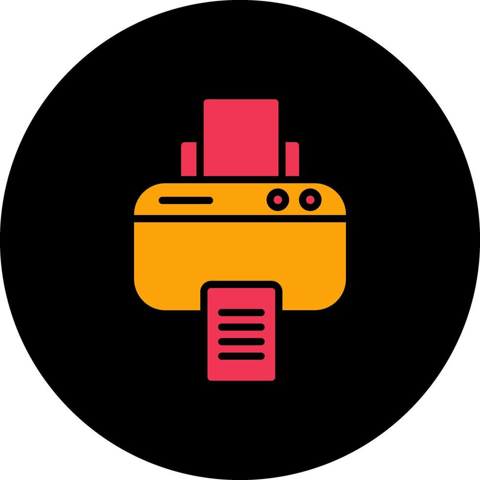 printer vector pictogram