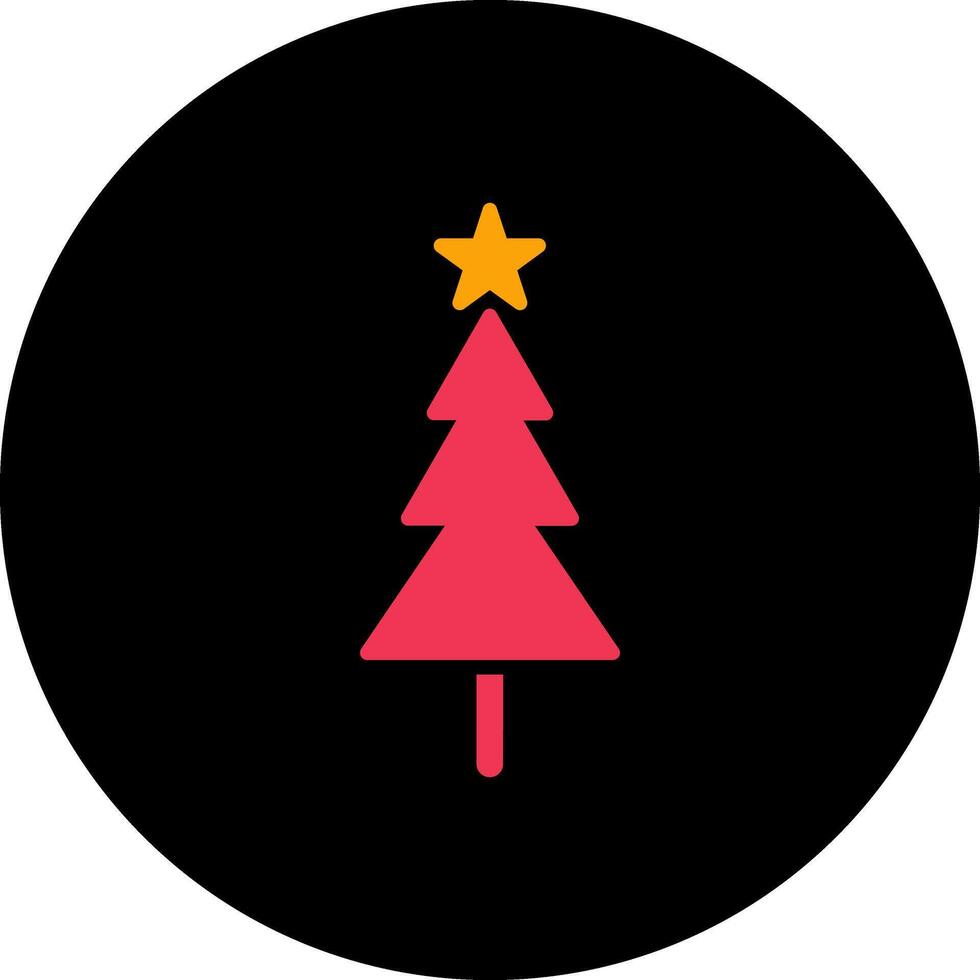 kerstboom vector pictogram