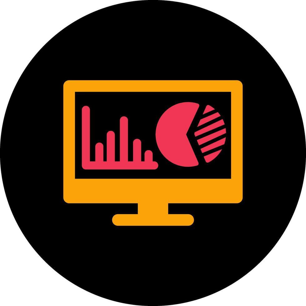 dashboard vector pictogram