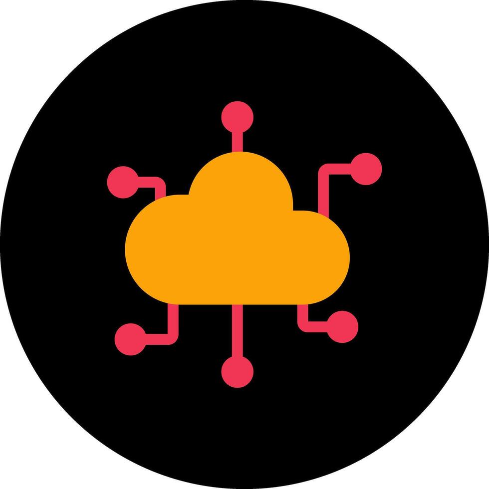 cloud computing vector icon