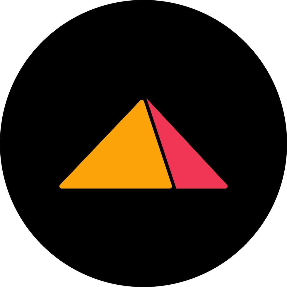 piramide vector icoon